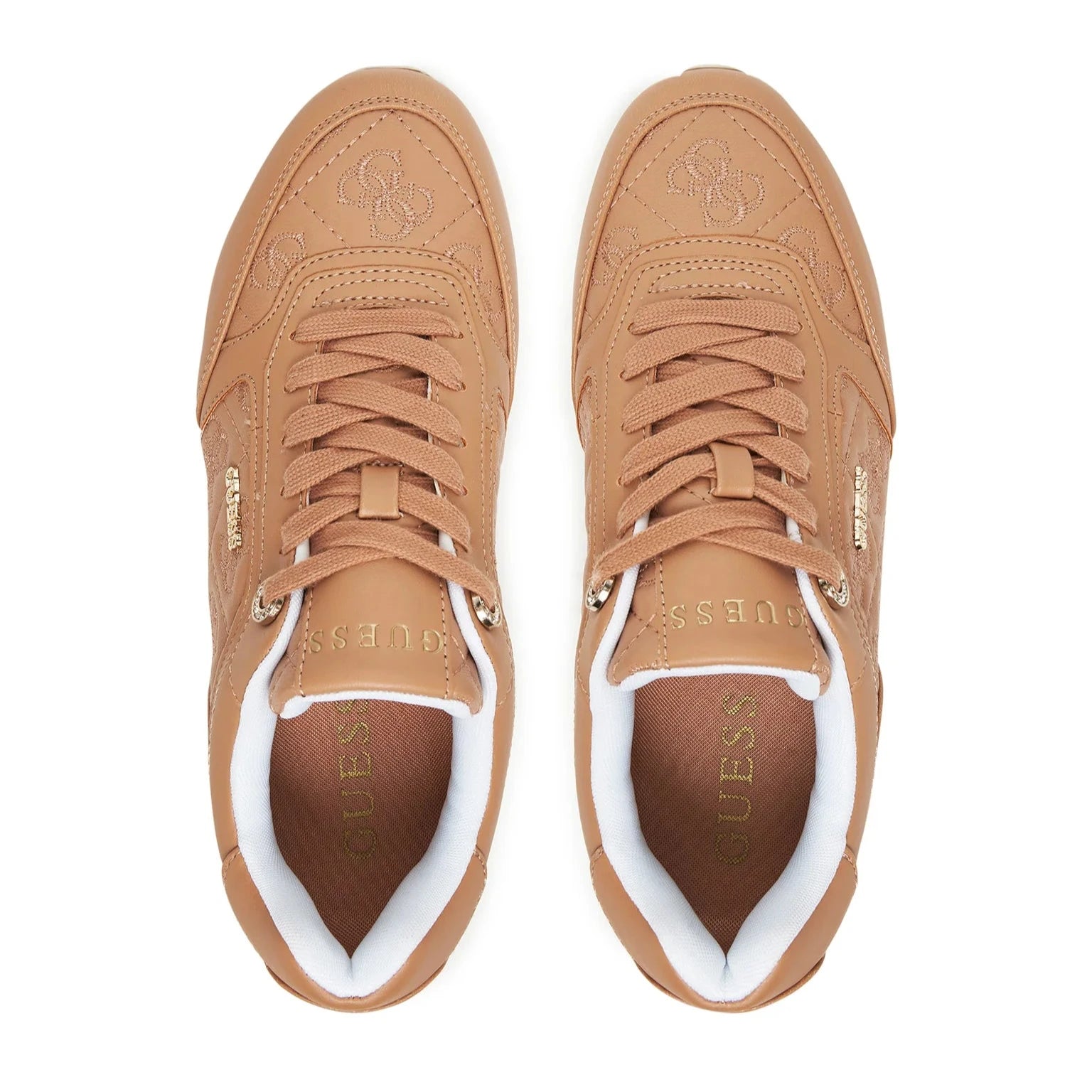 SCARPE GUESS CAMRIO9 PLATFORM BEIGE