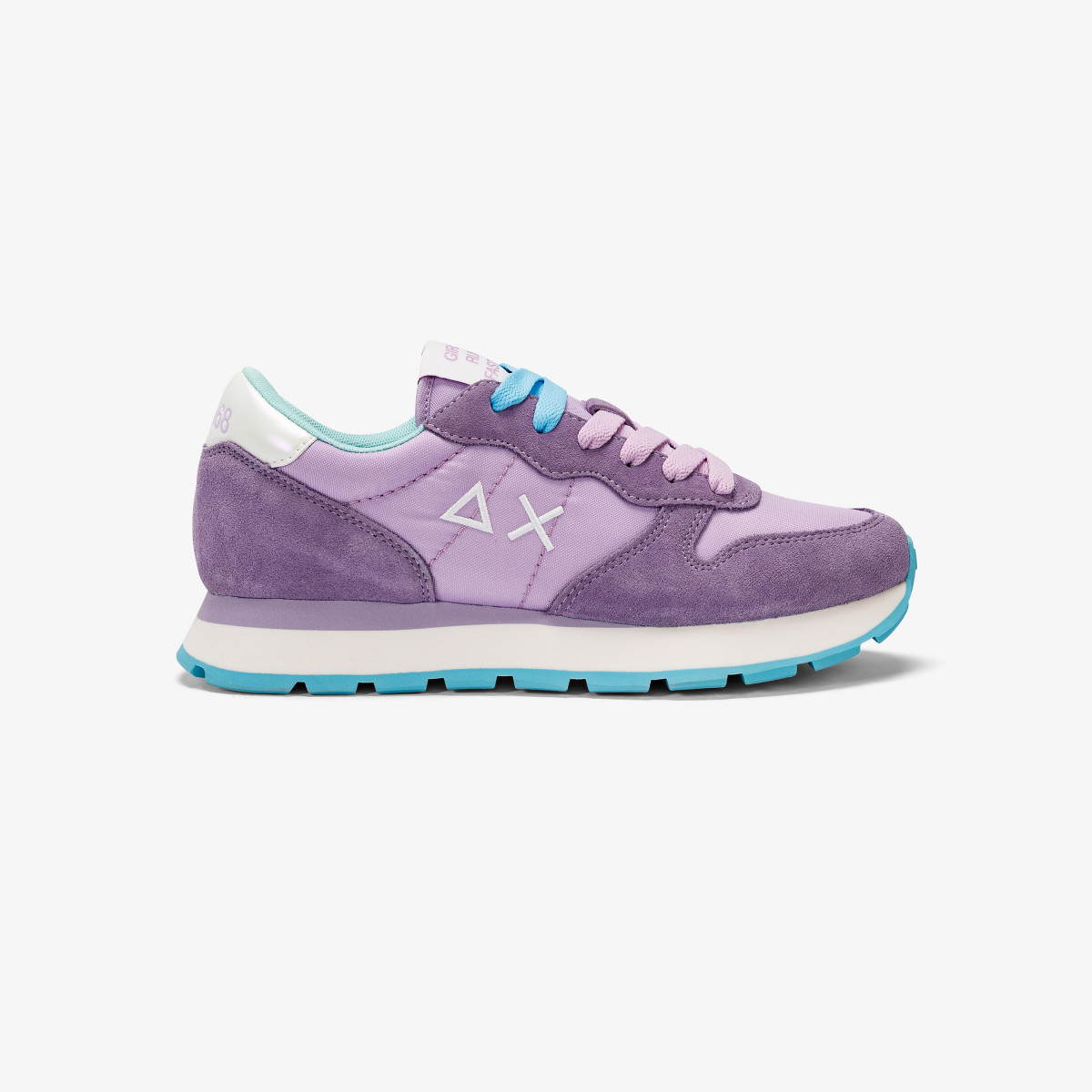 SCARPE SUN68 ALLY SOLID NYLON LILLA