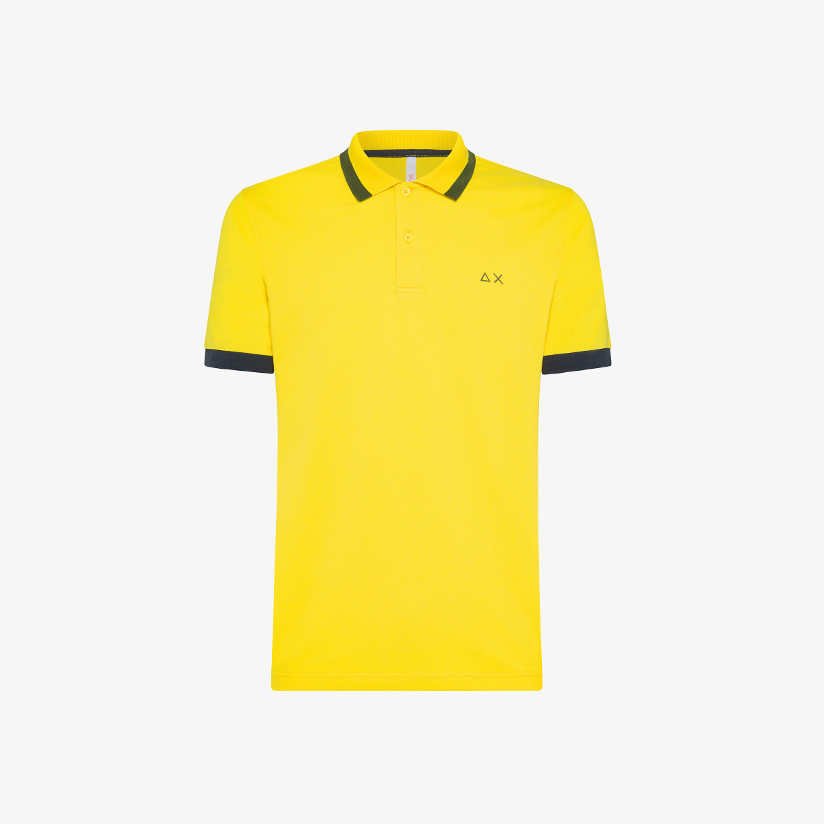 POLO SUN68 BIG STRIPES ON COLLAR