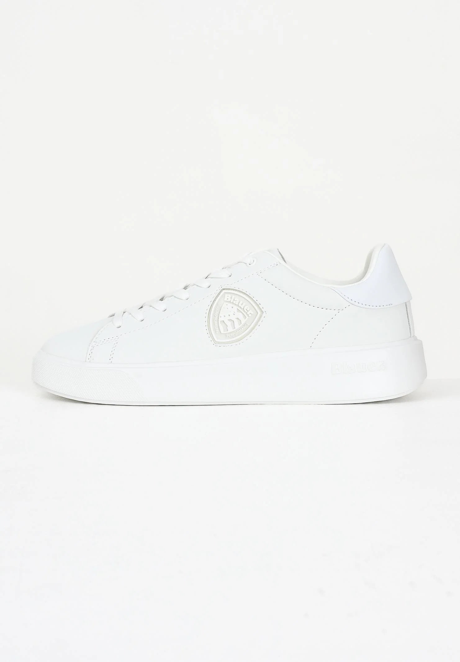 SCARPE BLAUER LOW SNEAKER FONDO CASS. BUCK 07 BIANCO