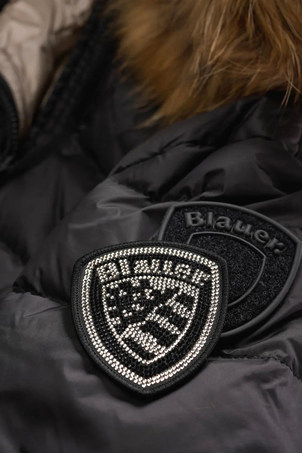 PIUMINO LUNGO BLAUER KRISTIN CON PELO INT PIUMA