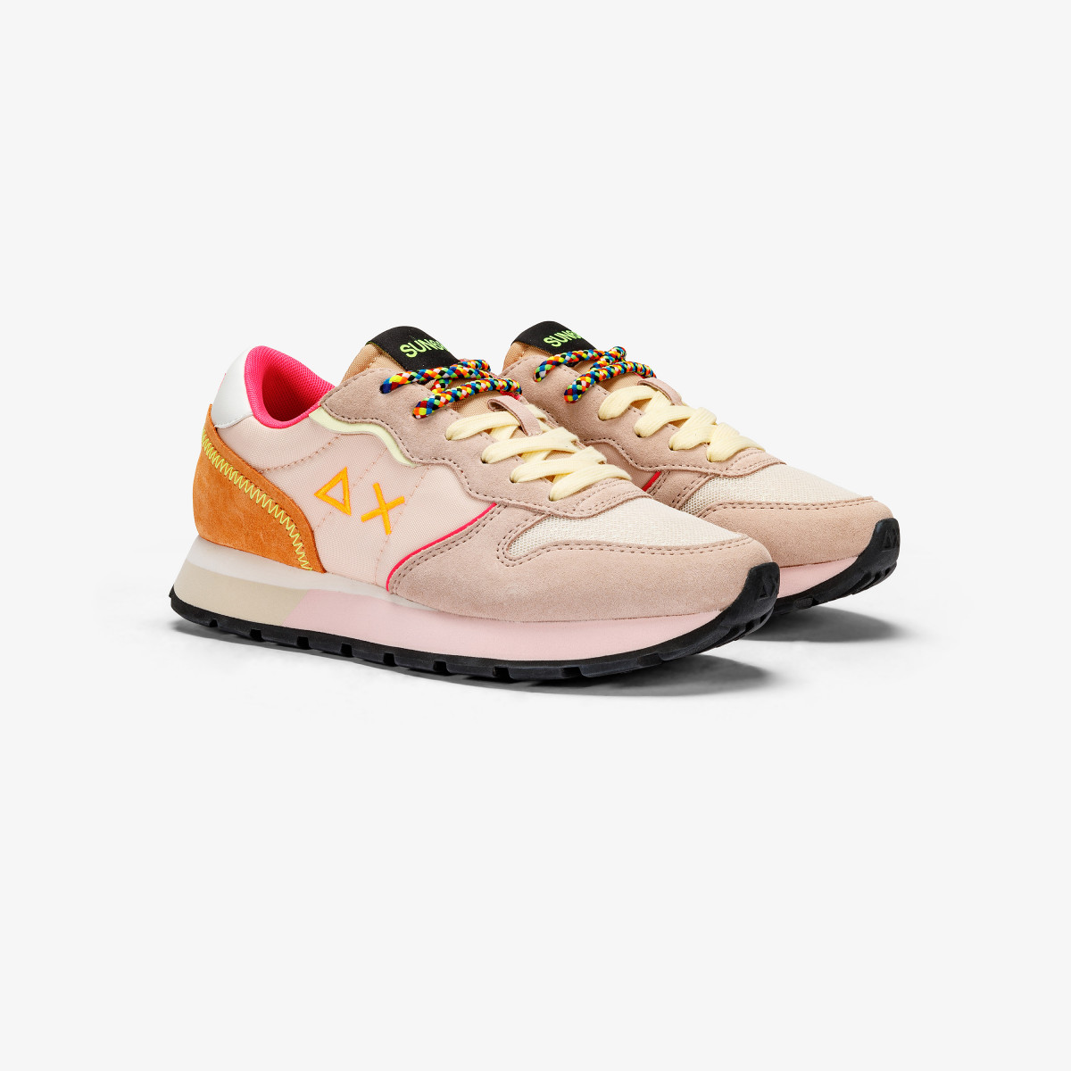 SCARPE SUN68 ALLY COLOR EXPLOSION PORCELLANA