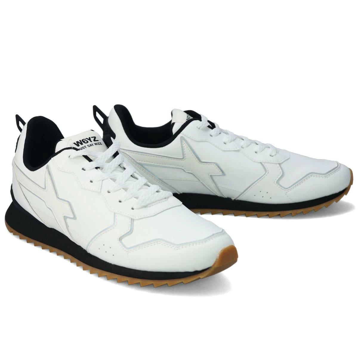 SCARPE WIZZ JUST SAY WIZZ JET-M CALF REFLECTIVE BIANCO