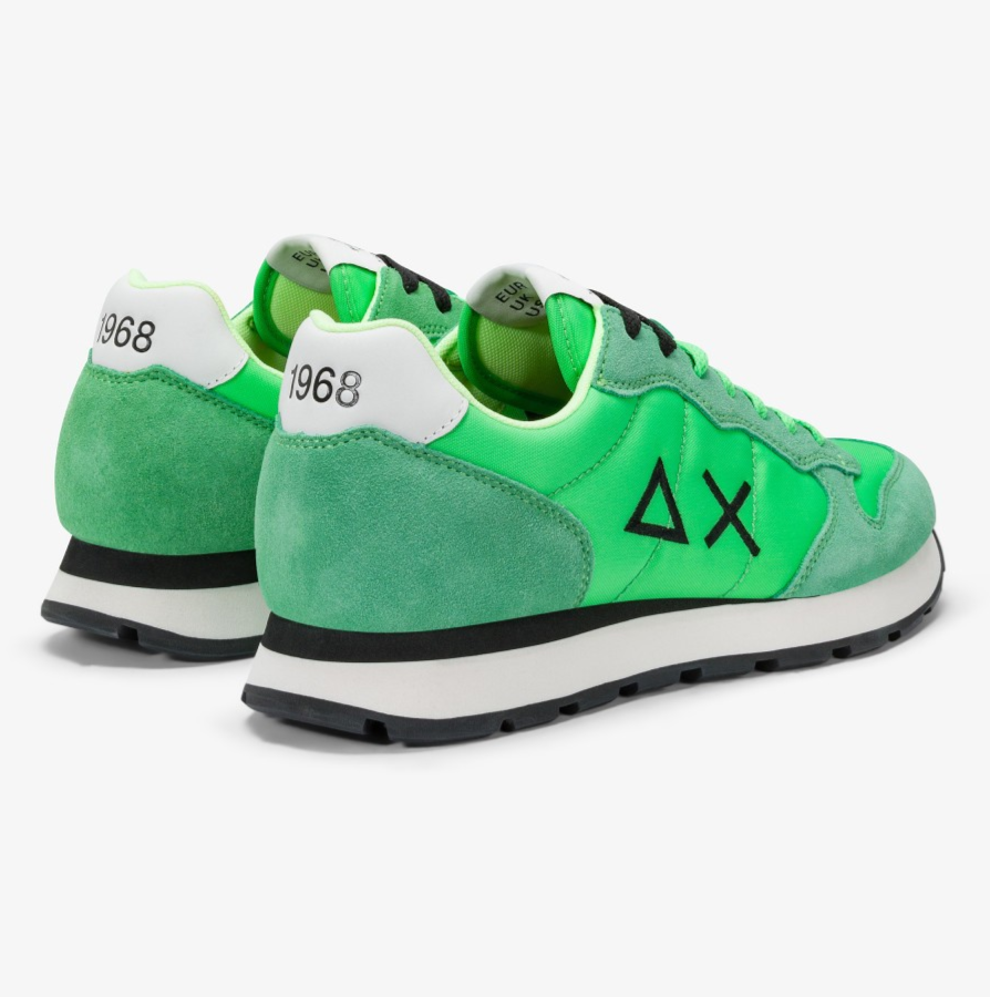 SCARPE SUN68 TOM SOLID VERDE