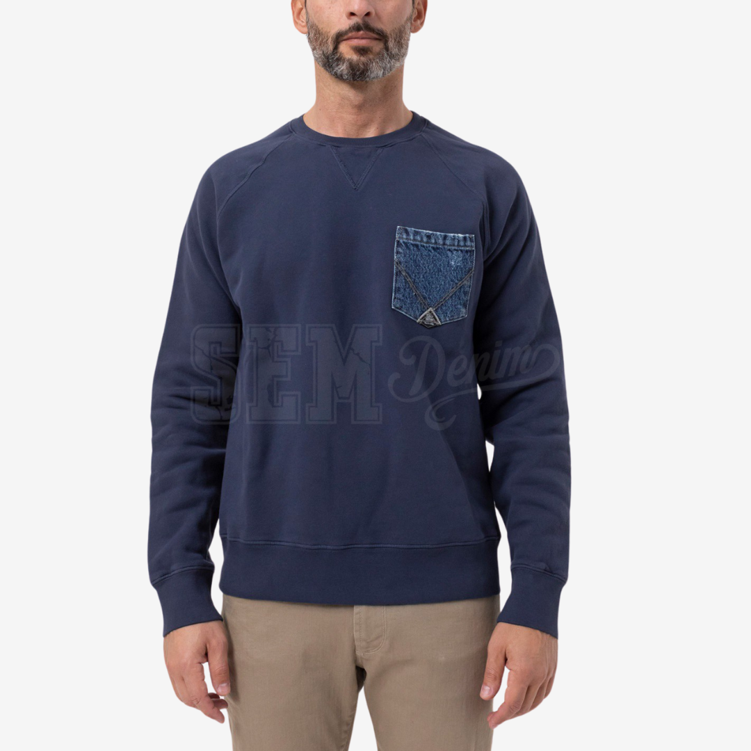 FELPA ROY ROGER'S BRUSHED CH53 TASCHINO