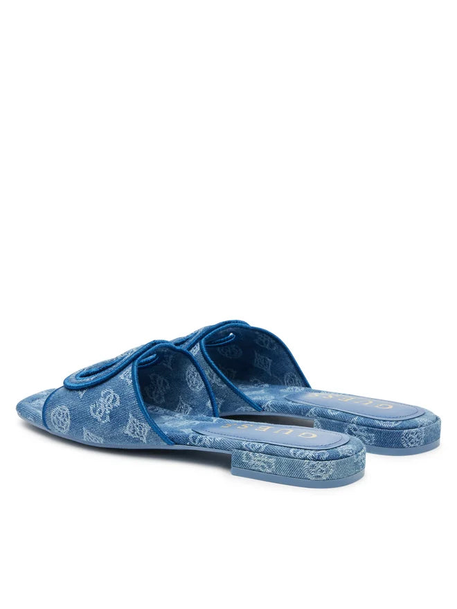 MULES GUESS CIABATTA TARISHAE BLU