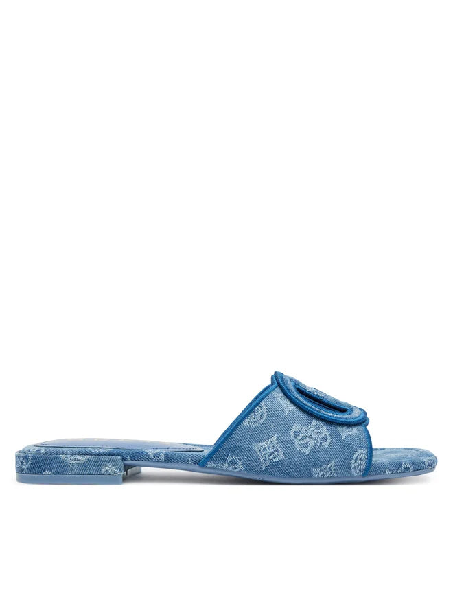 MULES GUESS CIABATTA TARISHAE BLU