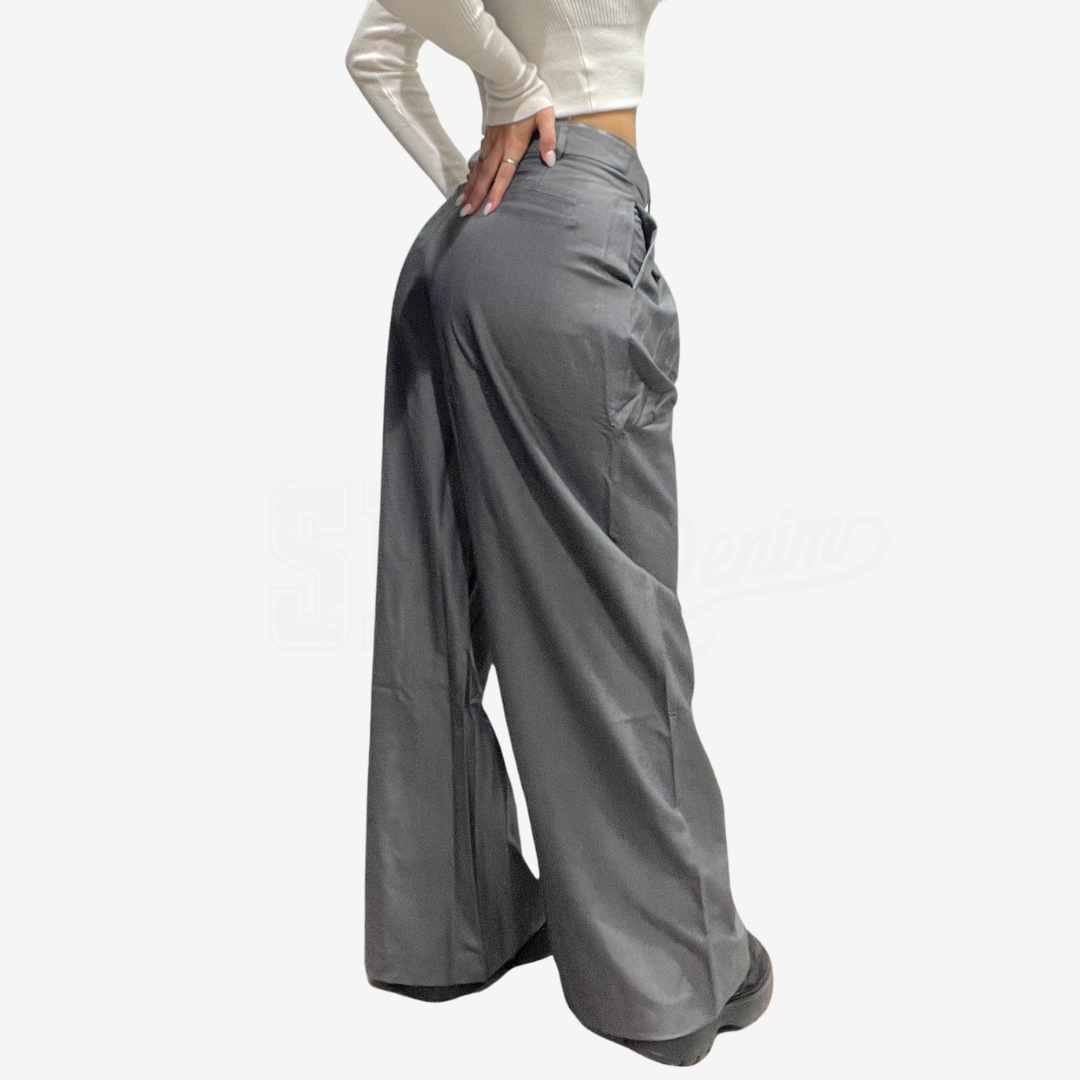 PANTALONE SEM MAYA VITA IN PIZZO PALAZZO CON PENCES