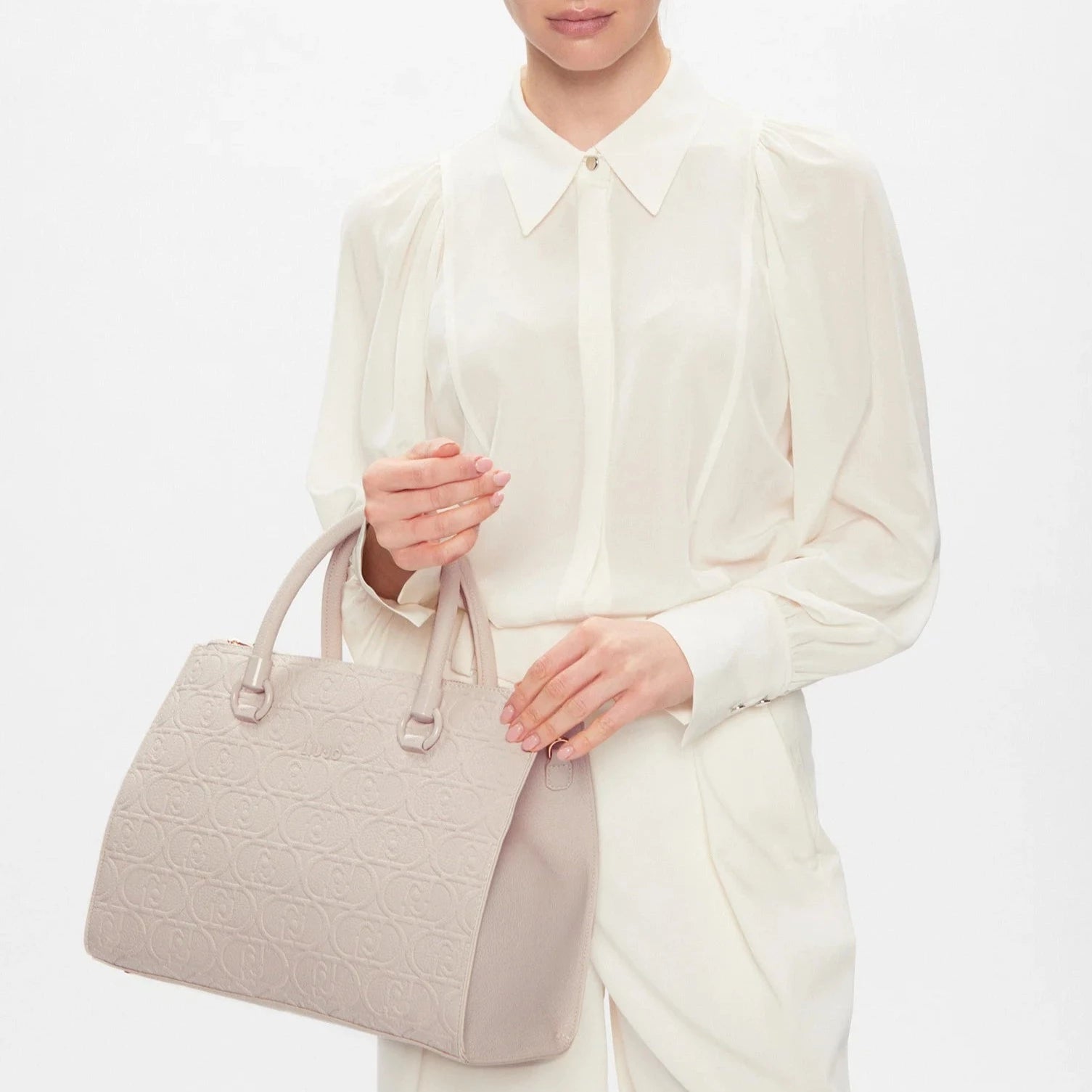BORSA LIUJO SATCHEL DOUBLE ZIP