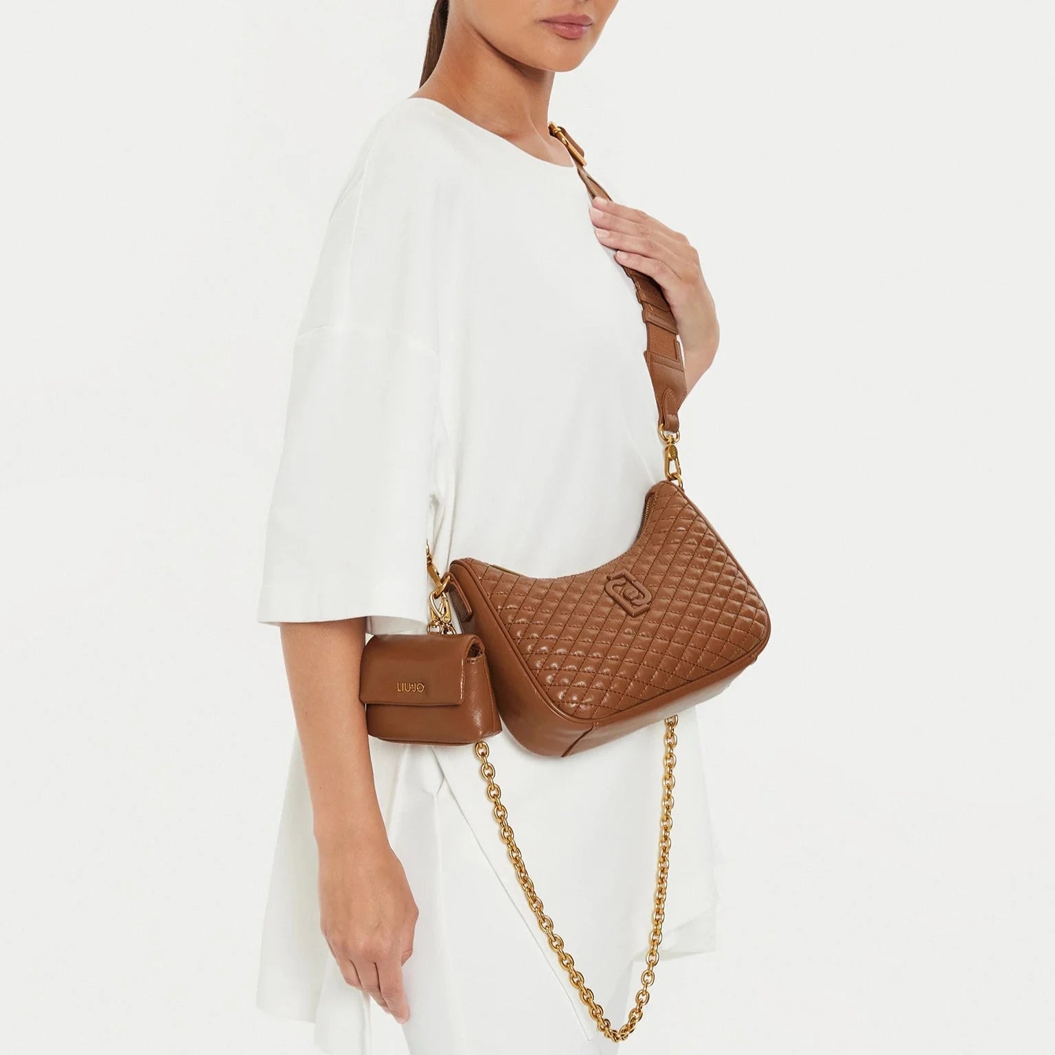 BORSA LIUJO S TRACOLLA BAGUETTE MATELASSÈ