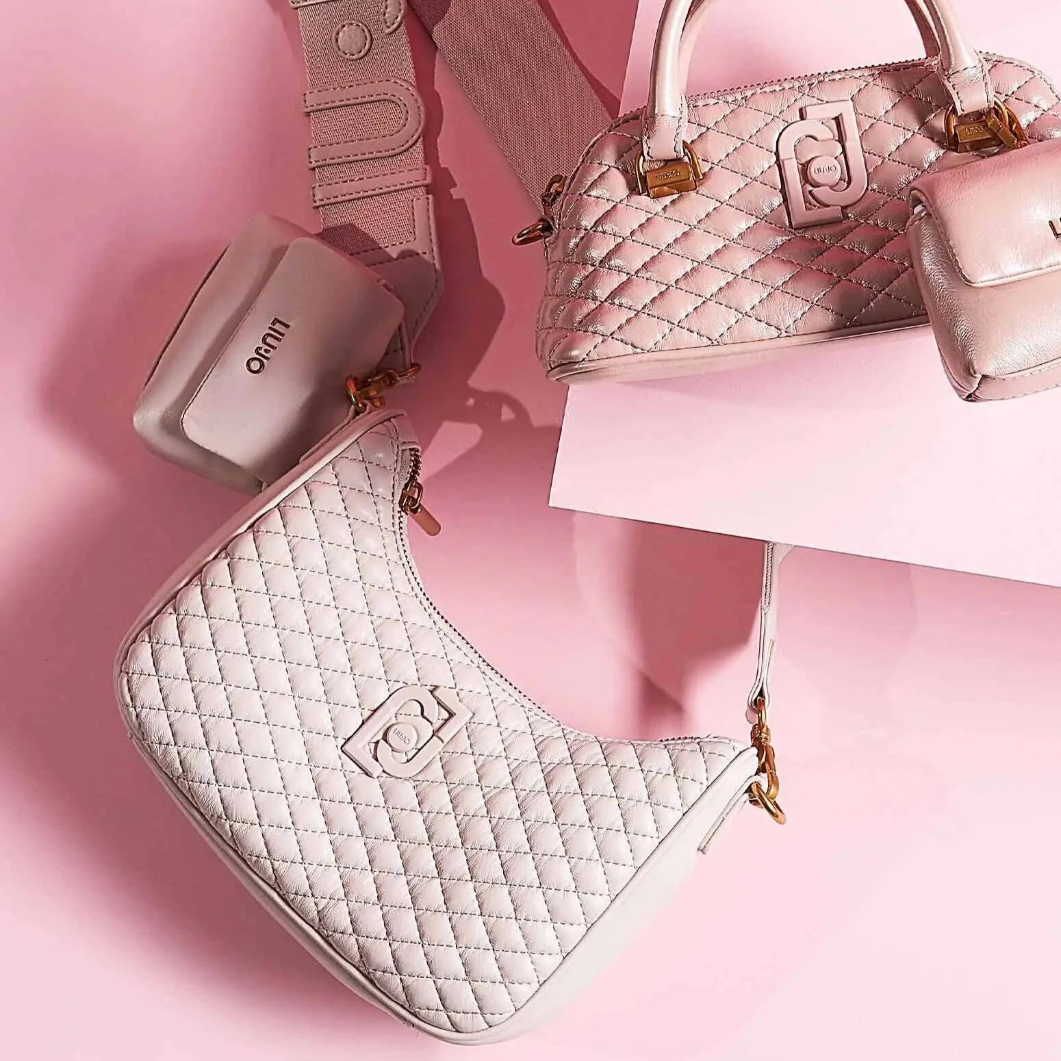 BORSA LIUJO S TRACOLLA BAGUETTE MATELASSÈ