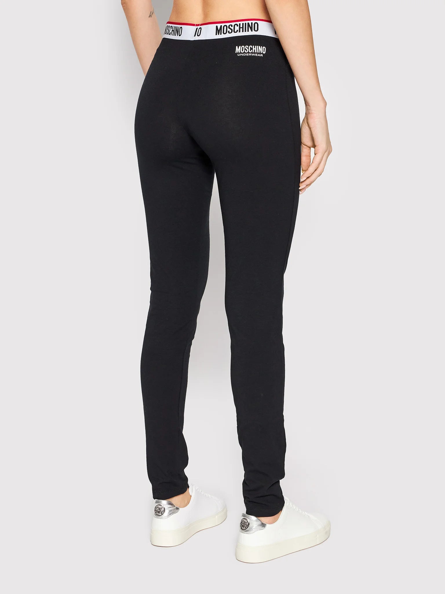 LEGGINS MOSCHINO STRETCH JERSEY BANDA