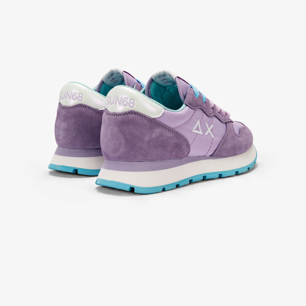 SCARPE SUN68 ALLY SOLID NYLON LILLA