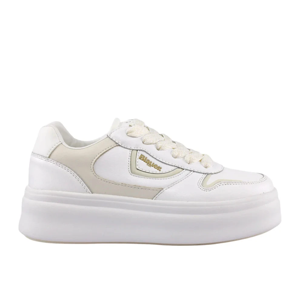 SCARPE BLAUER EMERY BIANCO CREMA