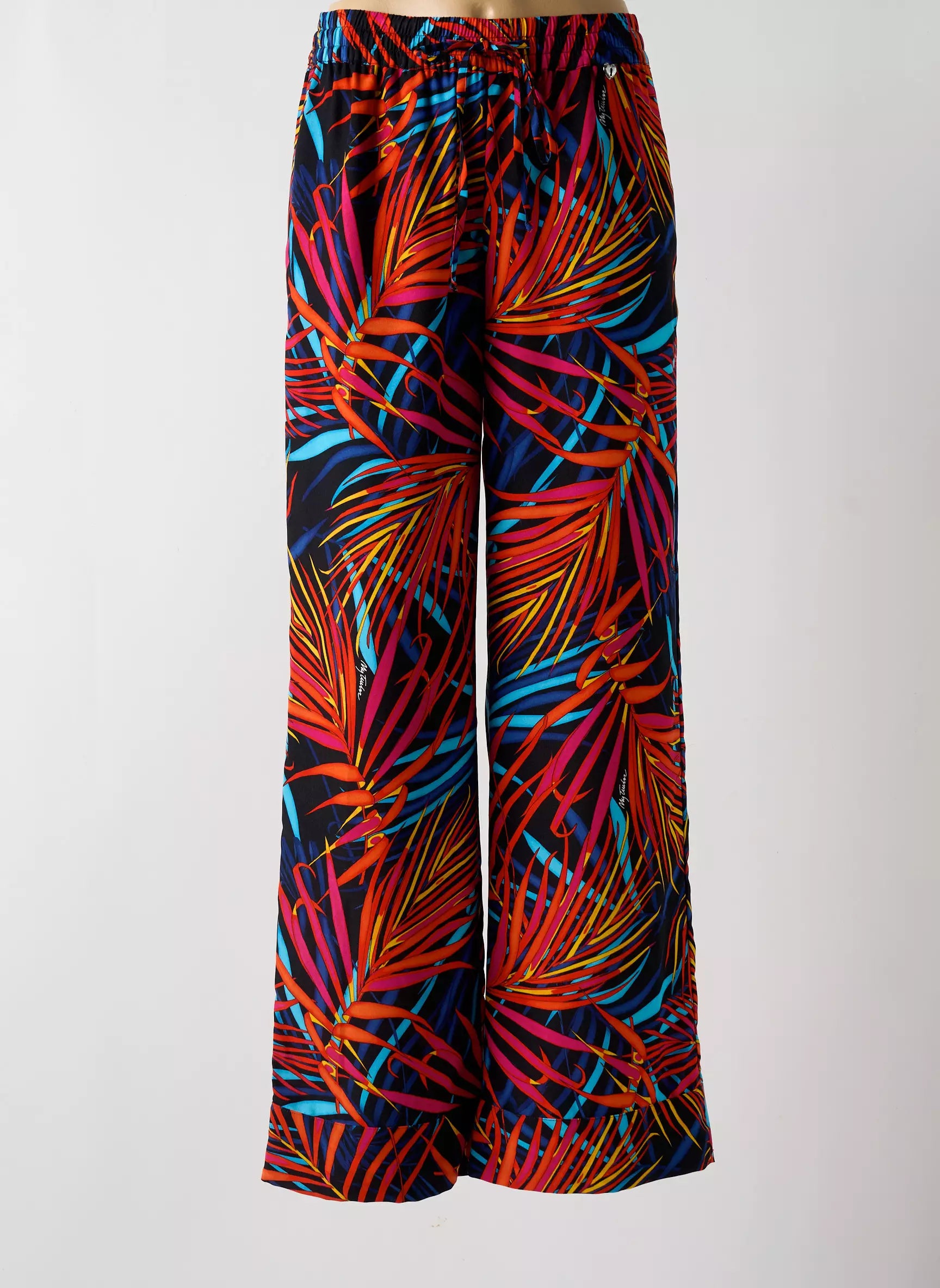 PANTALONE MY TWIN TWINSET FANTASY PALAZZO CREPE