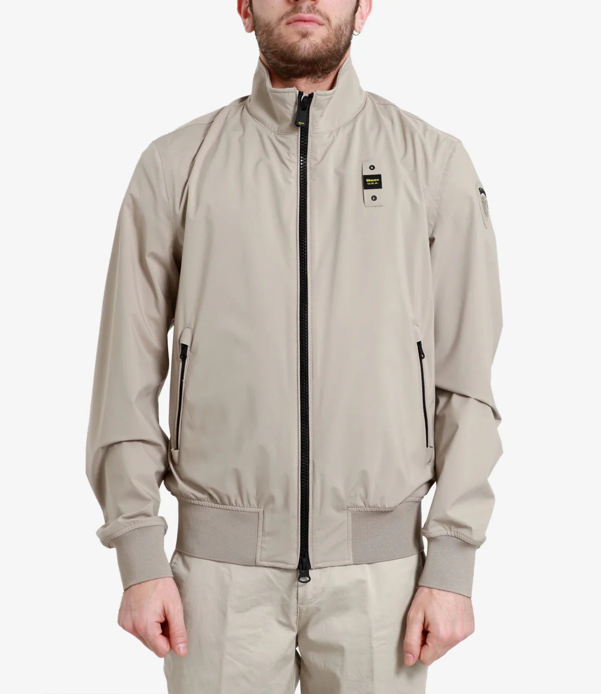 GIUBBINO BLAUER ANSON SFODERATO NYLON BISTRETCH