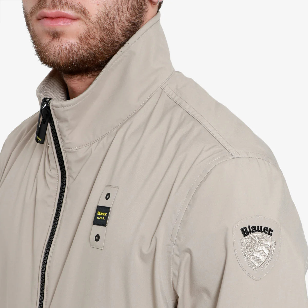 GIUBBINO BLAUER ANSON SFODERATO NYLON BISTRETCH