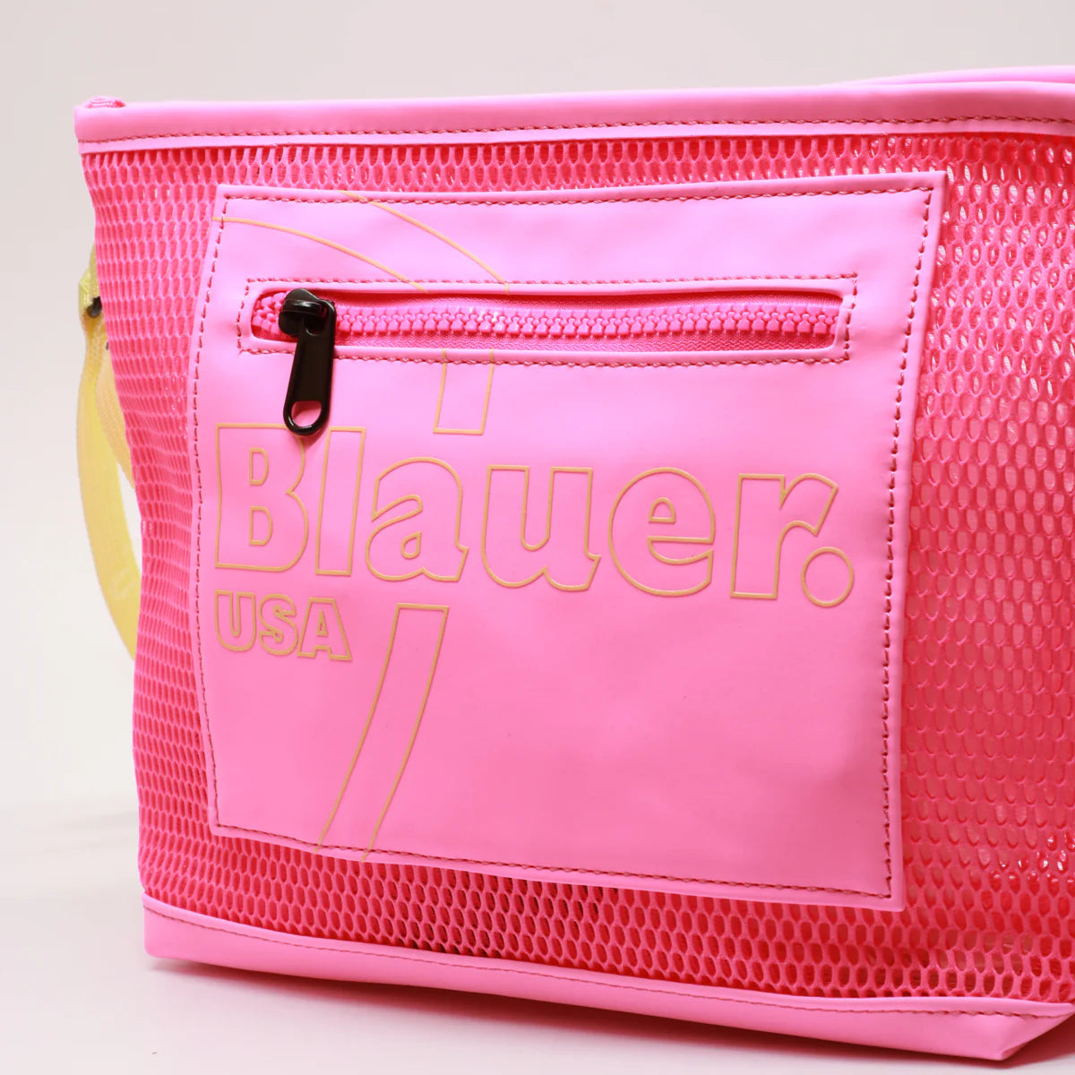 BEAUTY CASE BLAUER CLUTCH BOAT A MANO