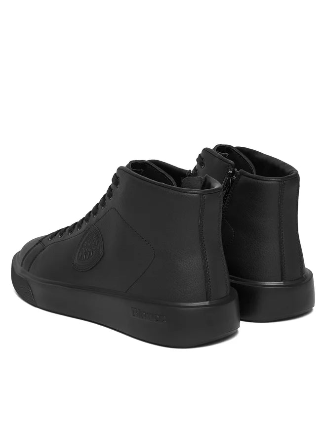 SCARPE BLAUER HIGH SNEAKER ALTA BUCK 08 NERO
