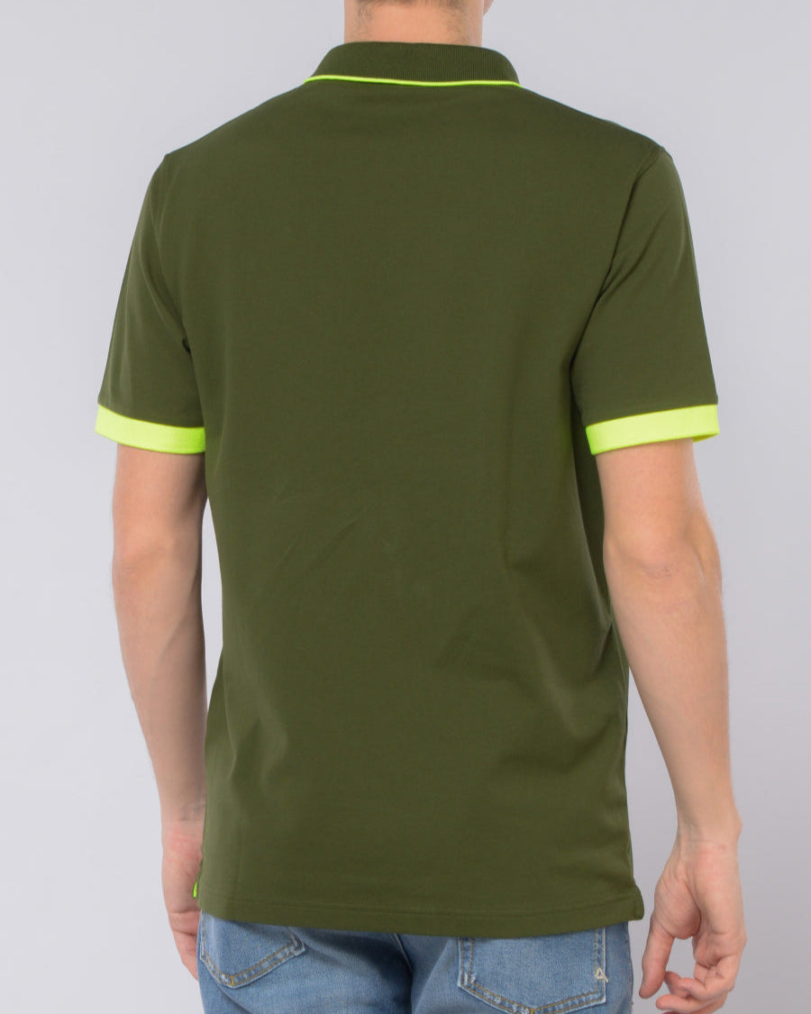 POLO SUN68 SMALL LOGO FLUO