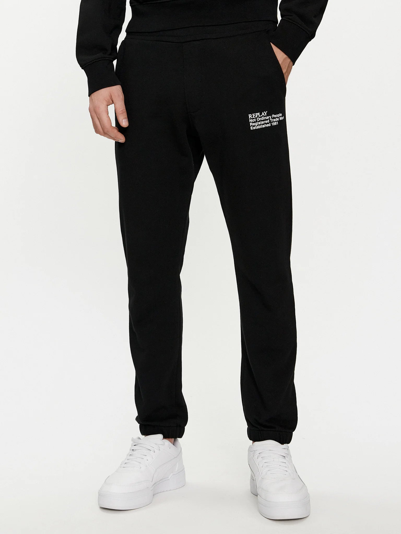 PANTALONE REPLAY JOGGER INT GARZATO NOT ORDINARY PEAPLE