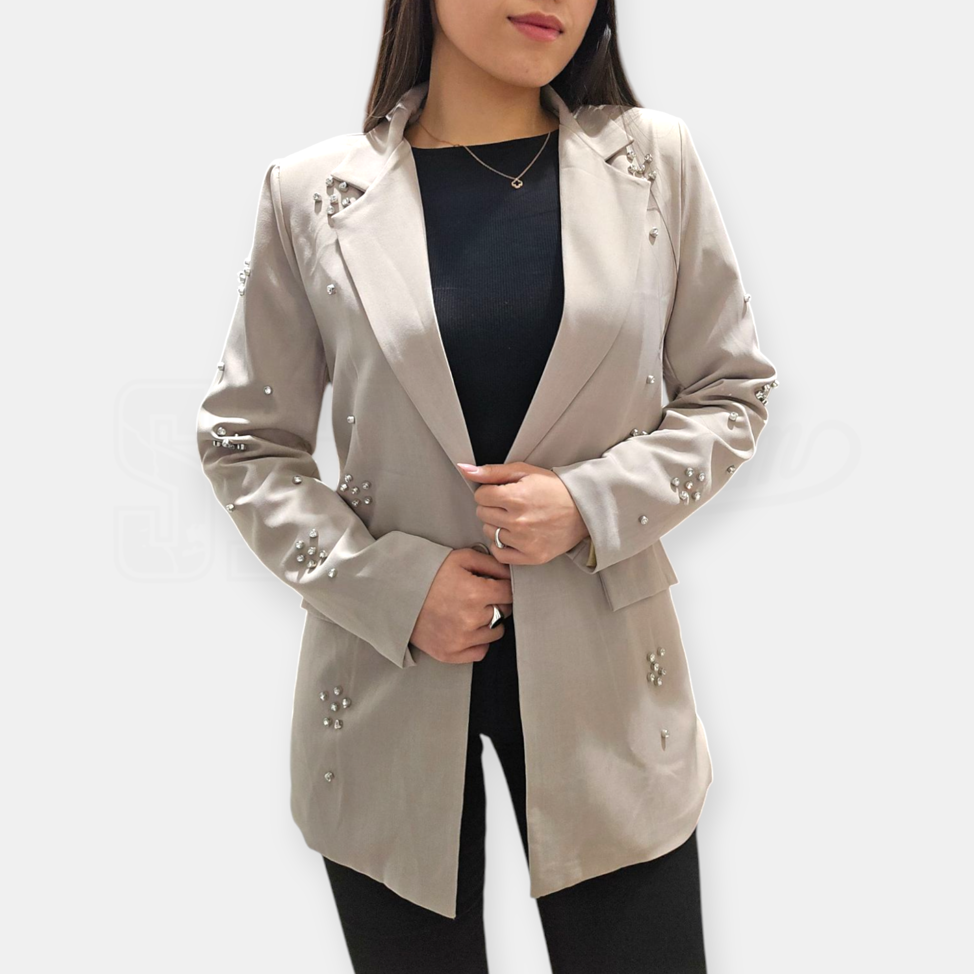BLAZER SEM ANTONELLA MONOPETTO FULL GEMMATO
