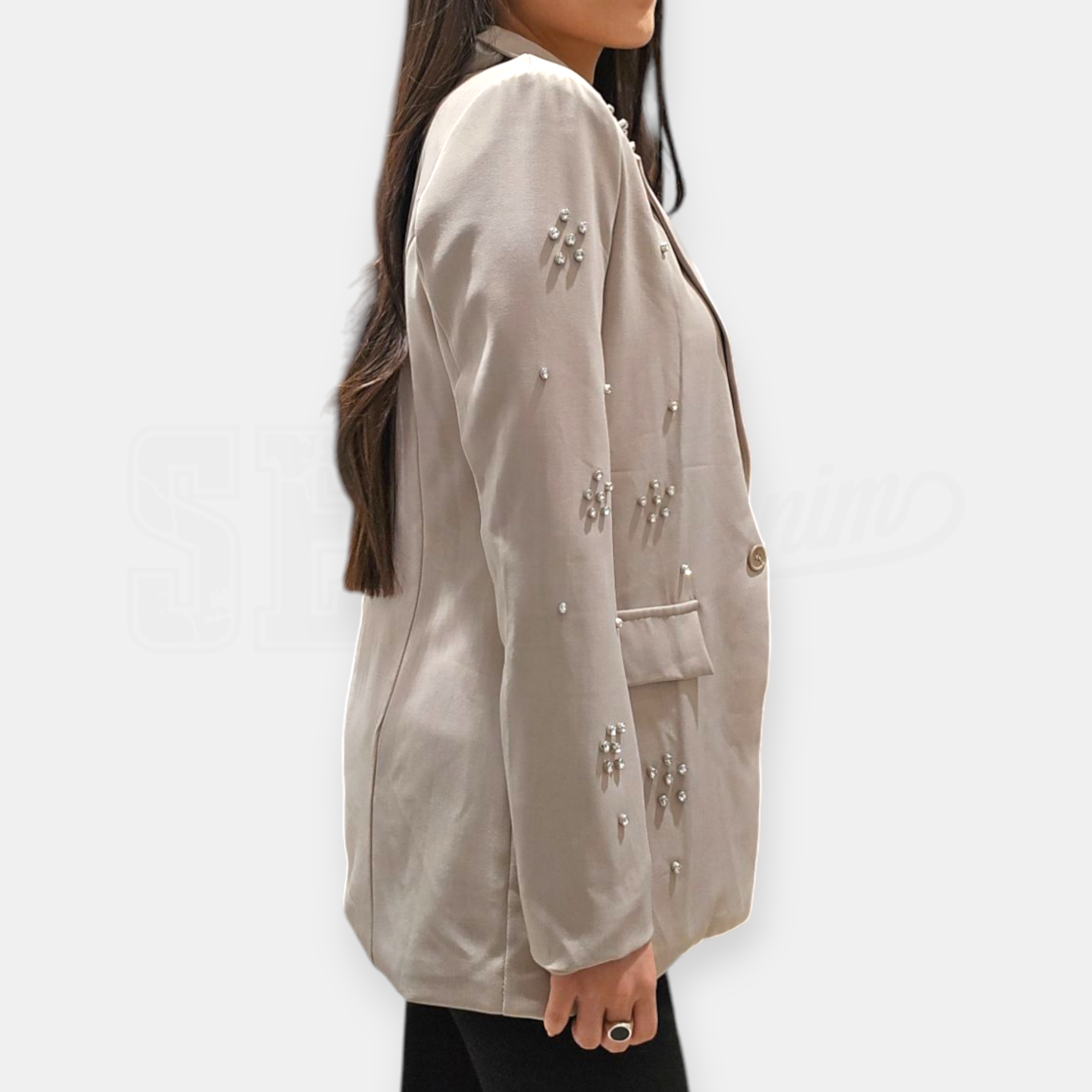 BLAZER SEM ANTONELLA MONOPETTO FULL GEMMATO