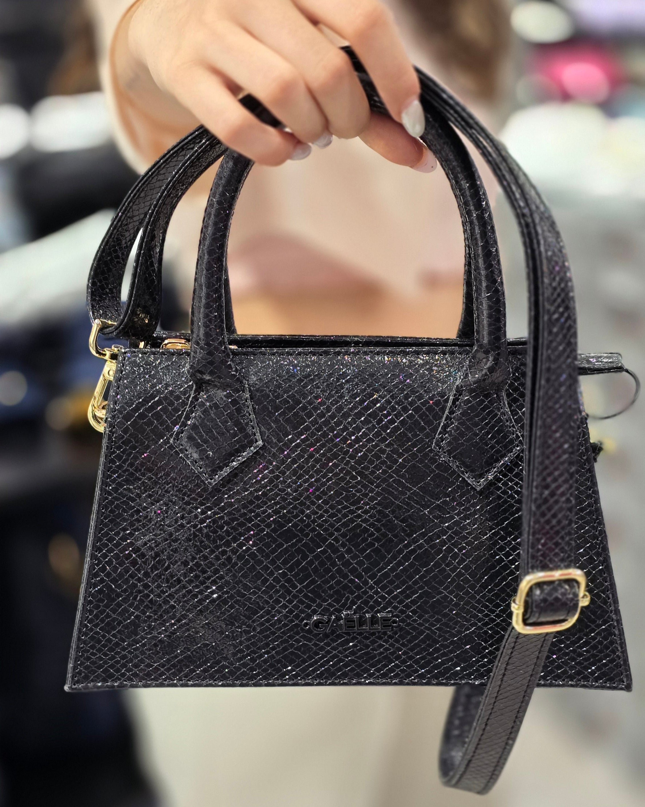 BORSA GAELLE TRAPEZIALE A MANO PLUS TRACOLLA