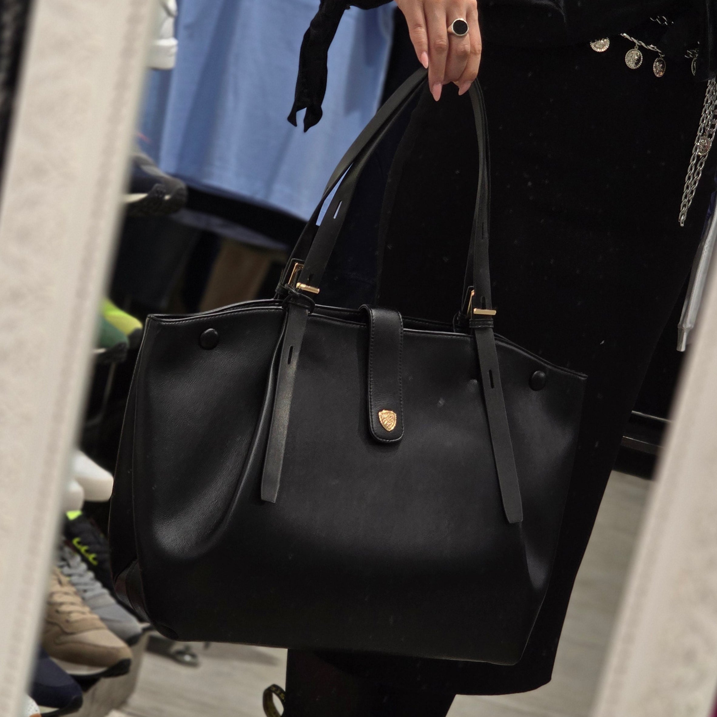 BORSA BLAUER PENCE SHOPPING SPALLA