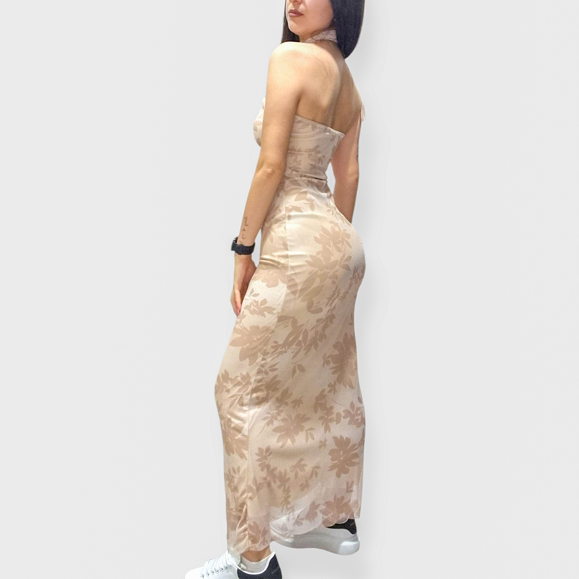 ABITO FASCIA VELO TULLE FASCIA VELATO COMBO IN FANTASIA