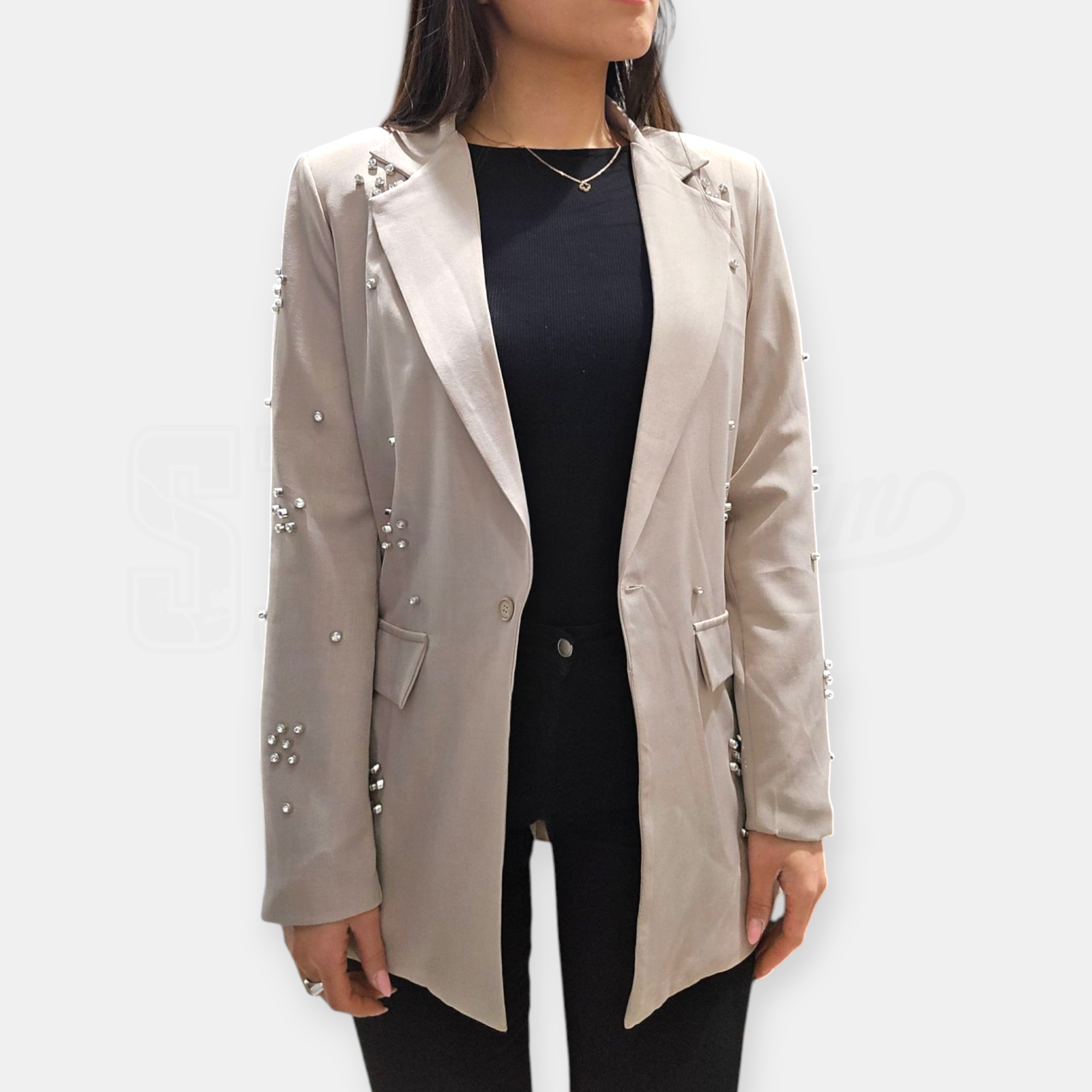 BLAZER SEM ANTONELLA MONOPETTO FULL GEMMATO