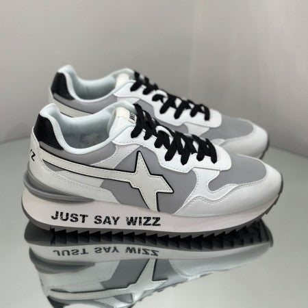 SCARPE WIZZ JUST SAY WIZZ YAK-M. CALF REFLECTIVE WHITE BLA