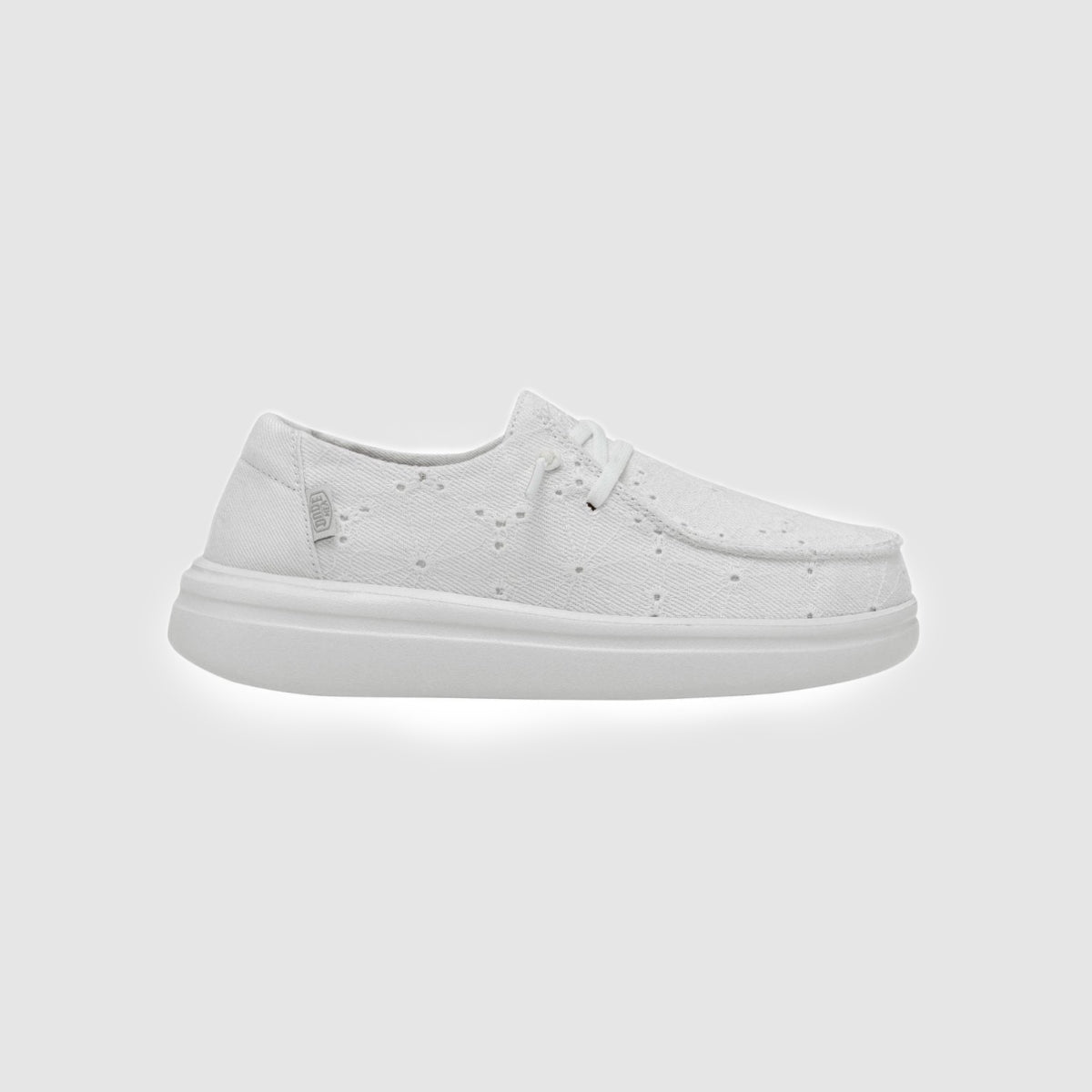 MOCASSINO HEYDUDE WENDY RISE W SANGALLO BIANCO