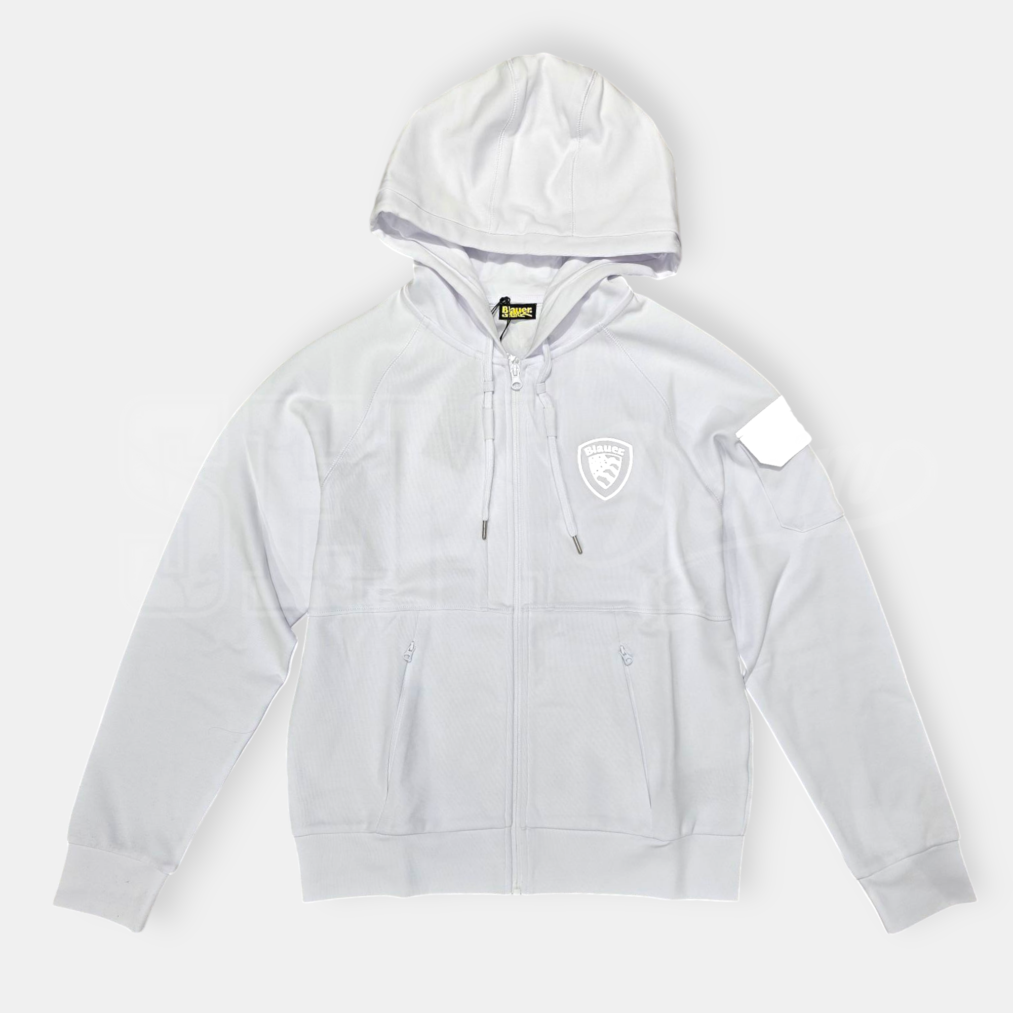 FELPA BLAUER BEAL CON CAPPUCCIO ZIP REPLEX