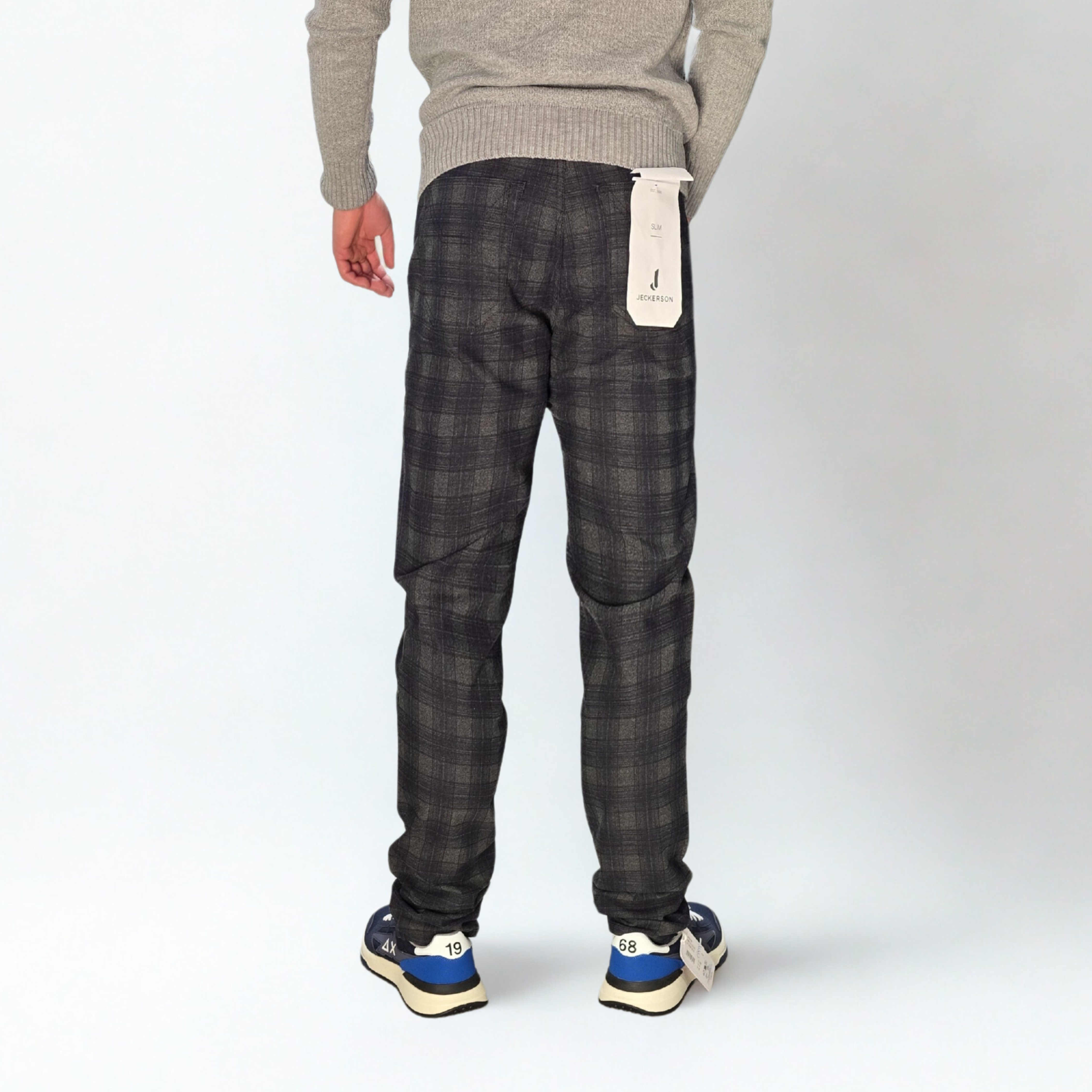 PANTALONE JECKERSON ARMATURA JOHN FONDO CHECK CON TOPPA