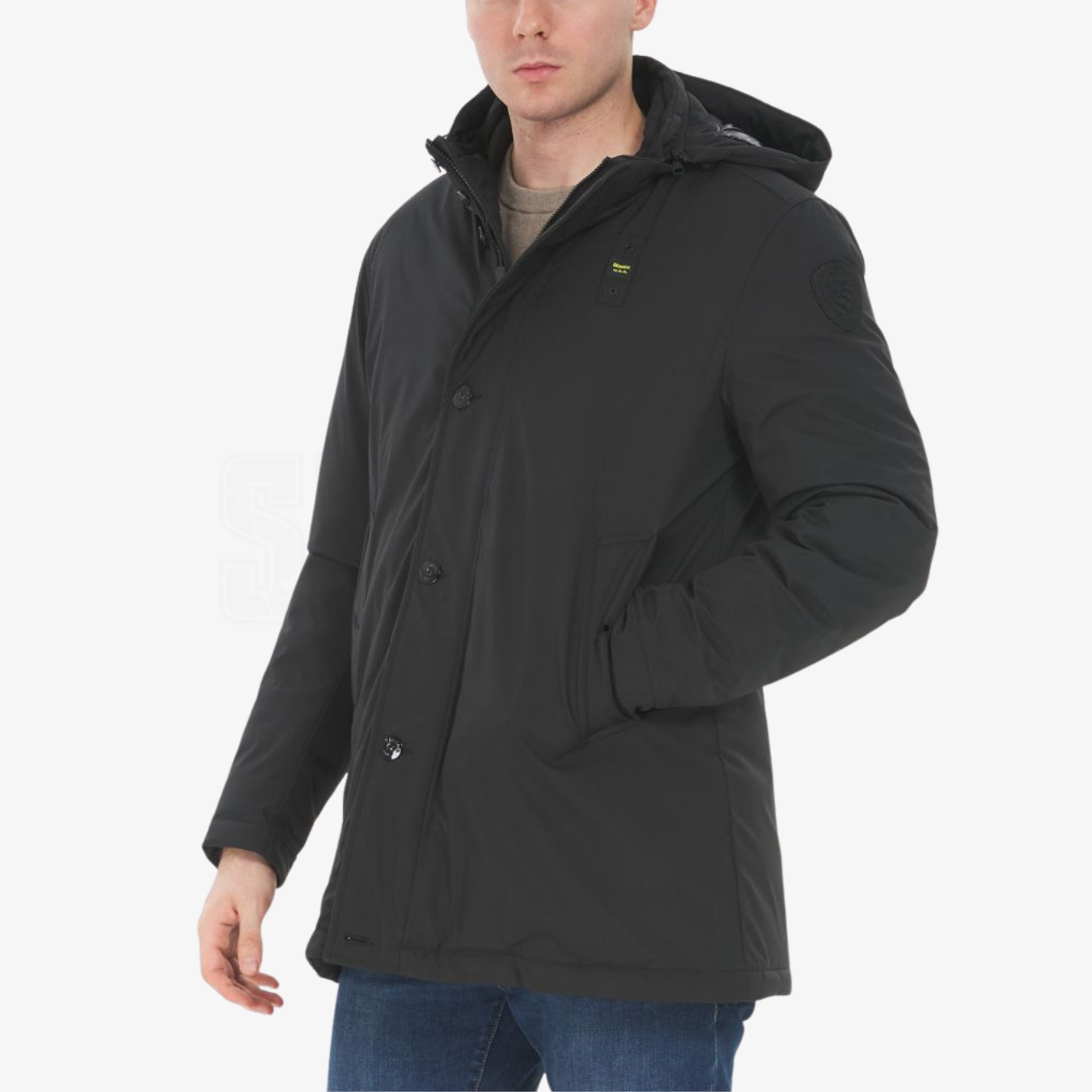 PIUMINO LUNGO BLAUER CHESTER TRENCH NEOPRENE INT PIUMA