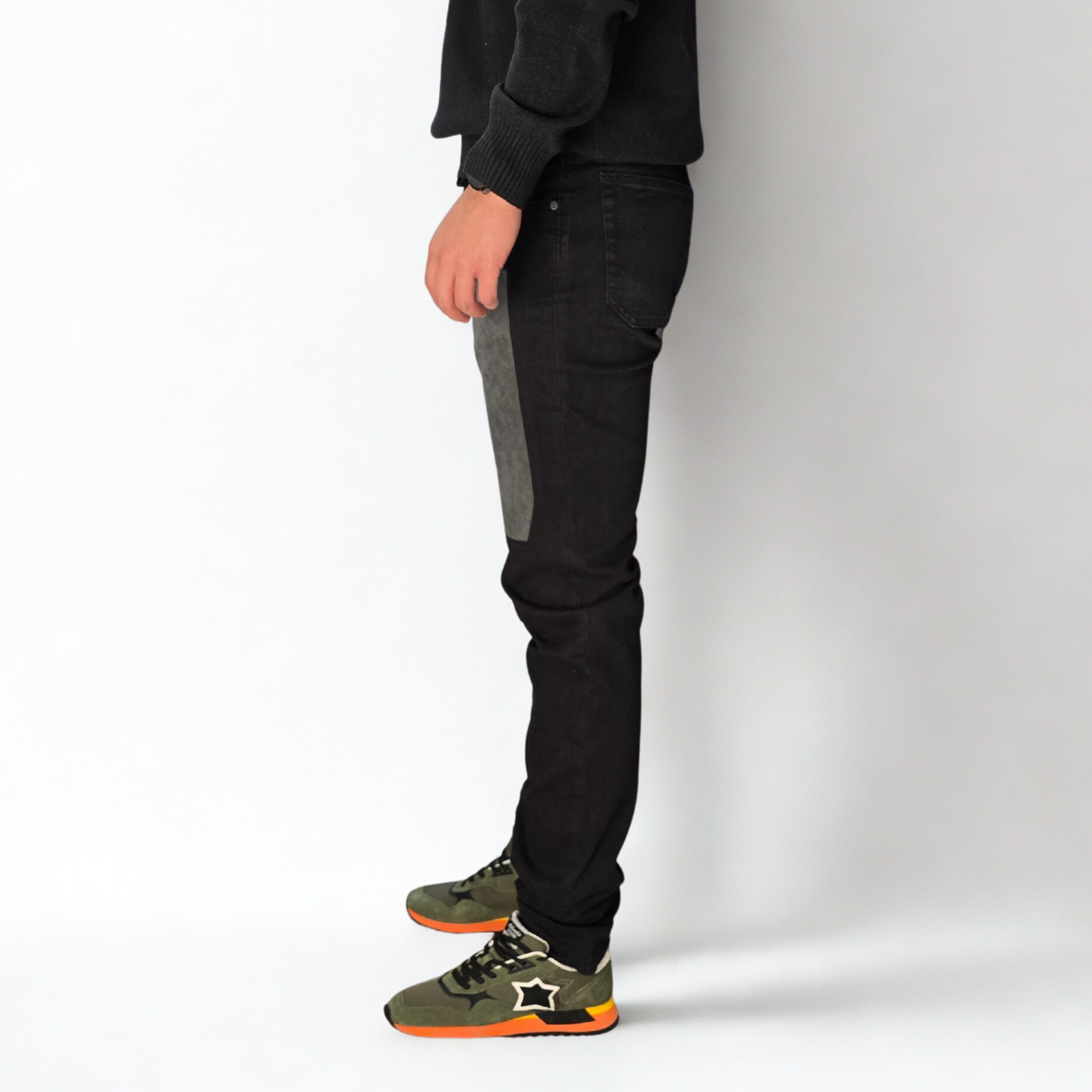 JEANS JECKERSON JUPPA077JOHN002 DNDTFDENI044 BLACK ALC. CHIC