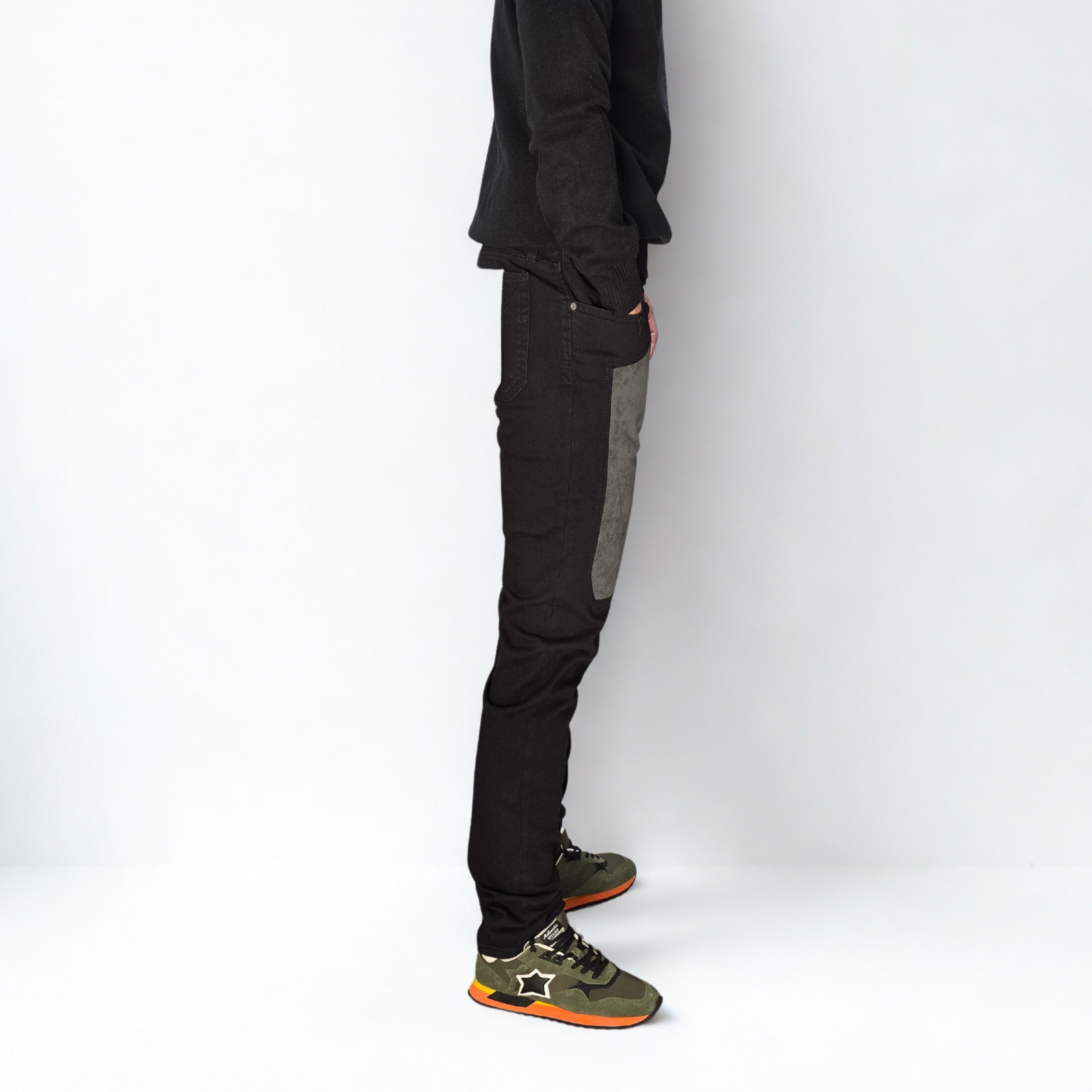 JEANS JECKERSON JUPPA077JOHN002 DNDTFDENI044 BLACK ALC. CHIC