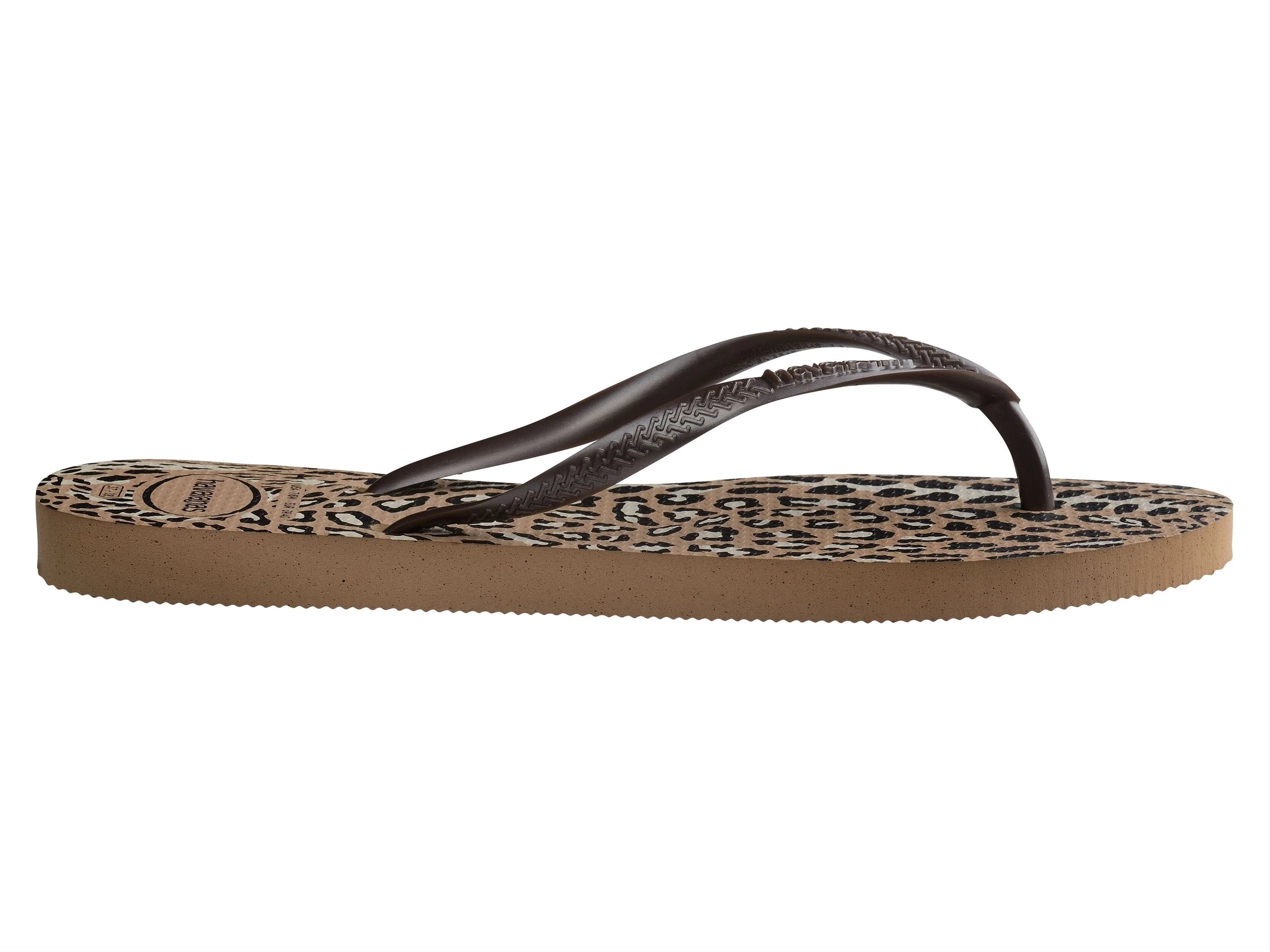 INFRADITO HAVAIANAS SLIM ANIMAL ROSE GOLD CAFE