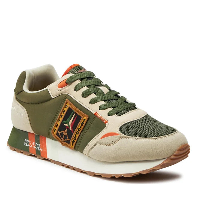 SNEAKERS AERONAUTICA MILITARE VERDE