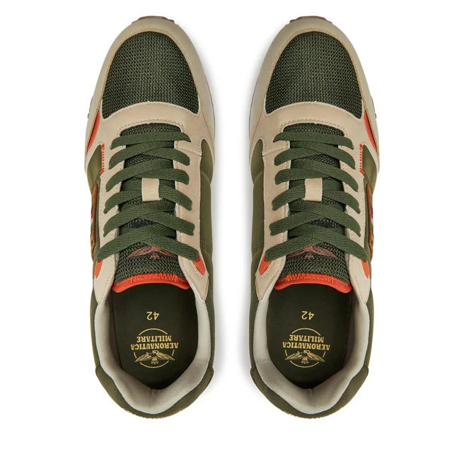 SNEAKERS AERONAUTICA MILITARE VERDE