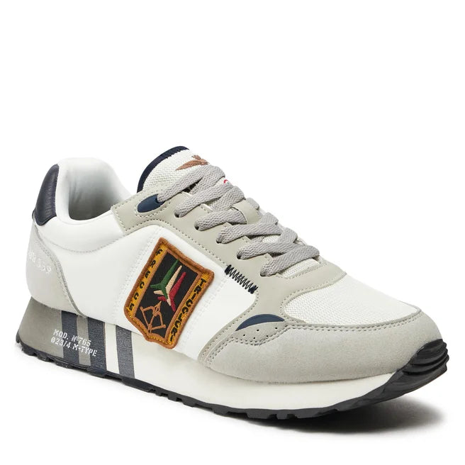 SNEAKERS AERONAUTICA MILITARE BIANCO