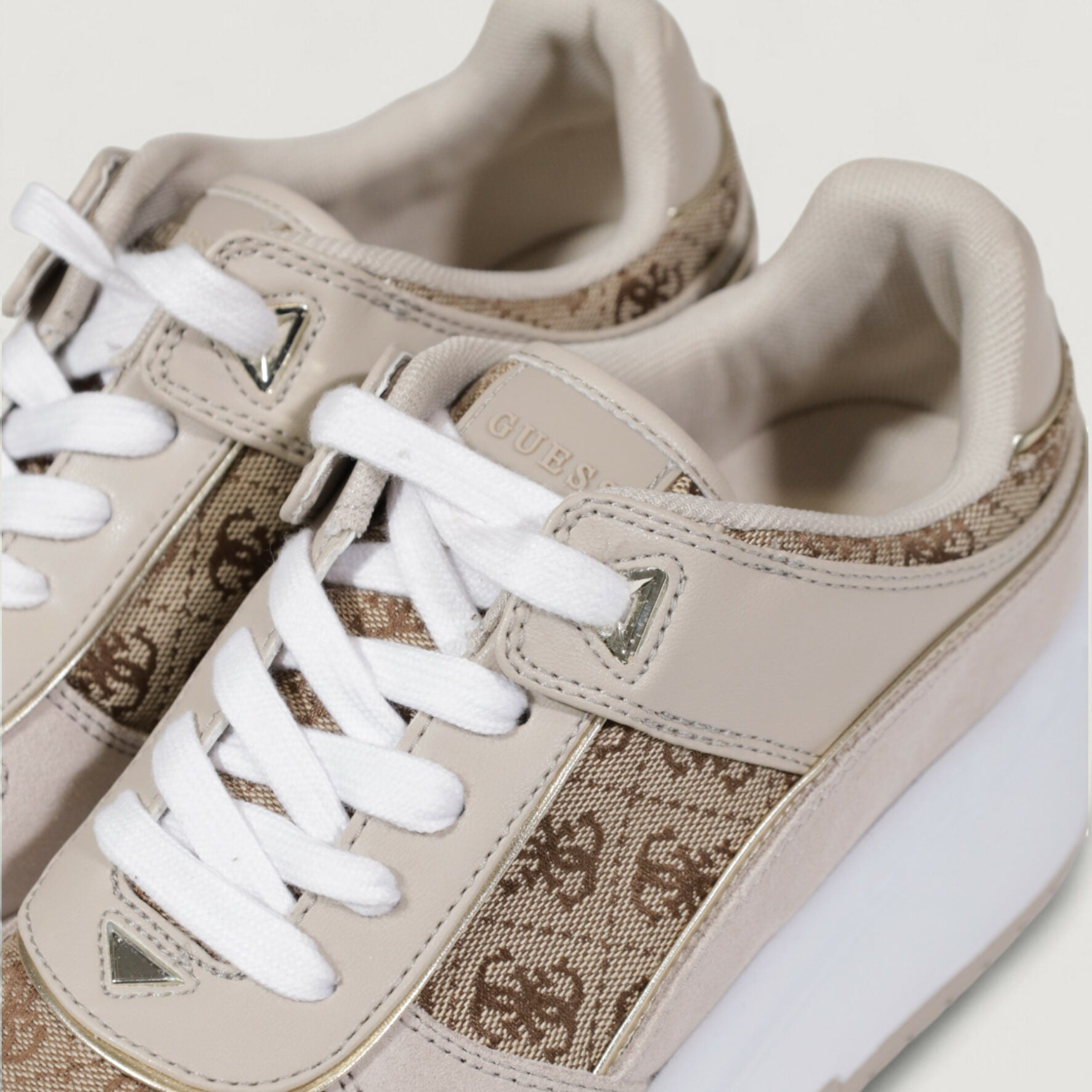 SCARPE GUESS RIDGEE2 BEIGE BROWN