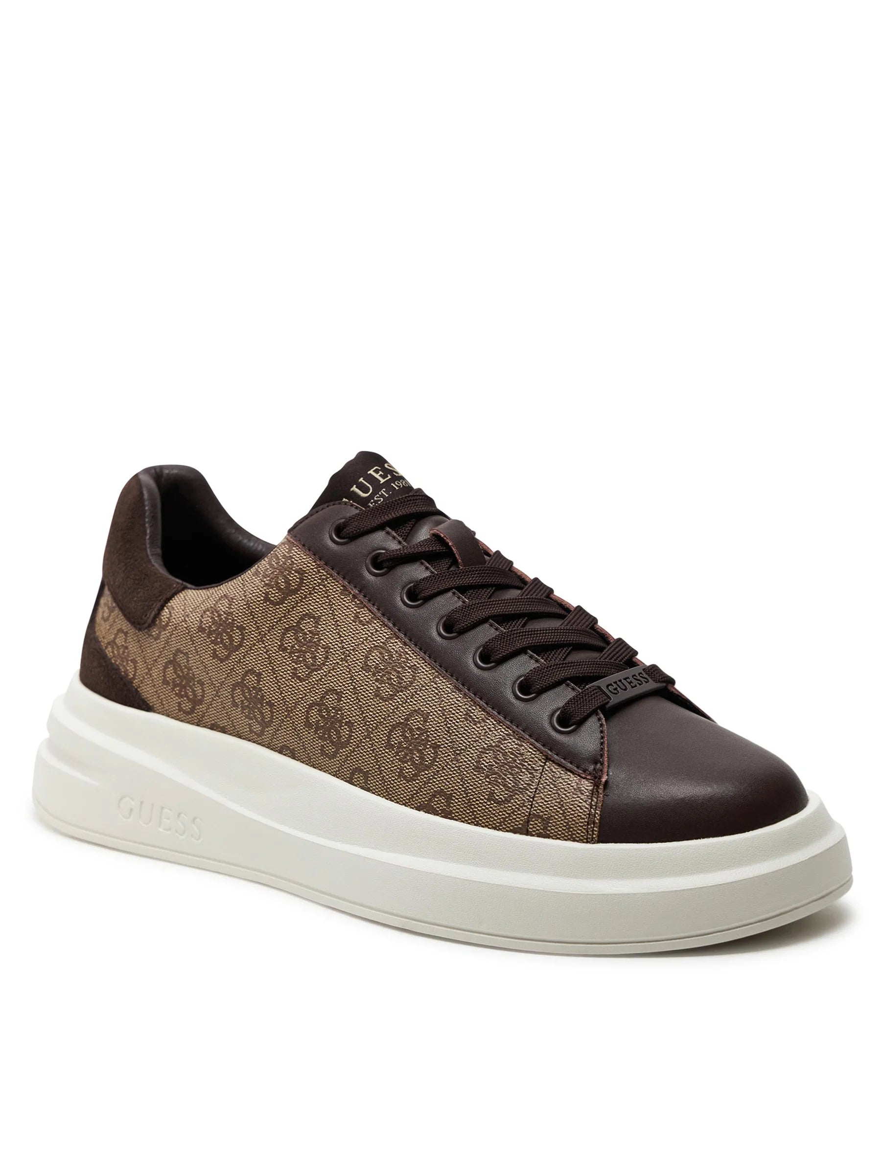 SCARPE GUESS ELBA FONDO MQ BEIGE BROWN