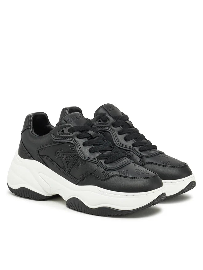 SCARPE GUESS HAPPY BLACK