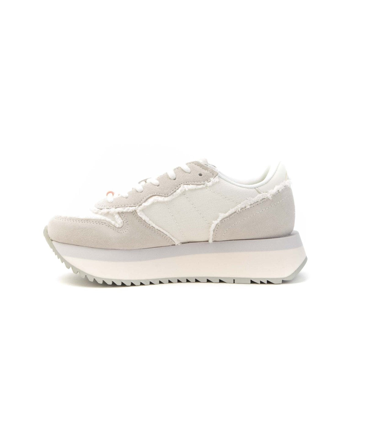 SCARPE SUN68 W BIG STARGIRL CANVAS BIANCO