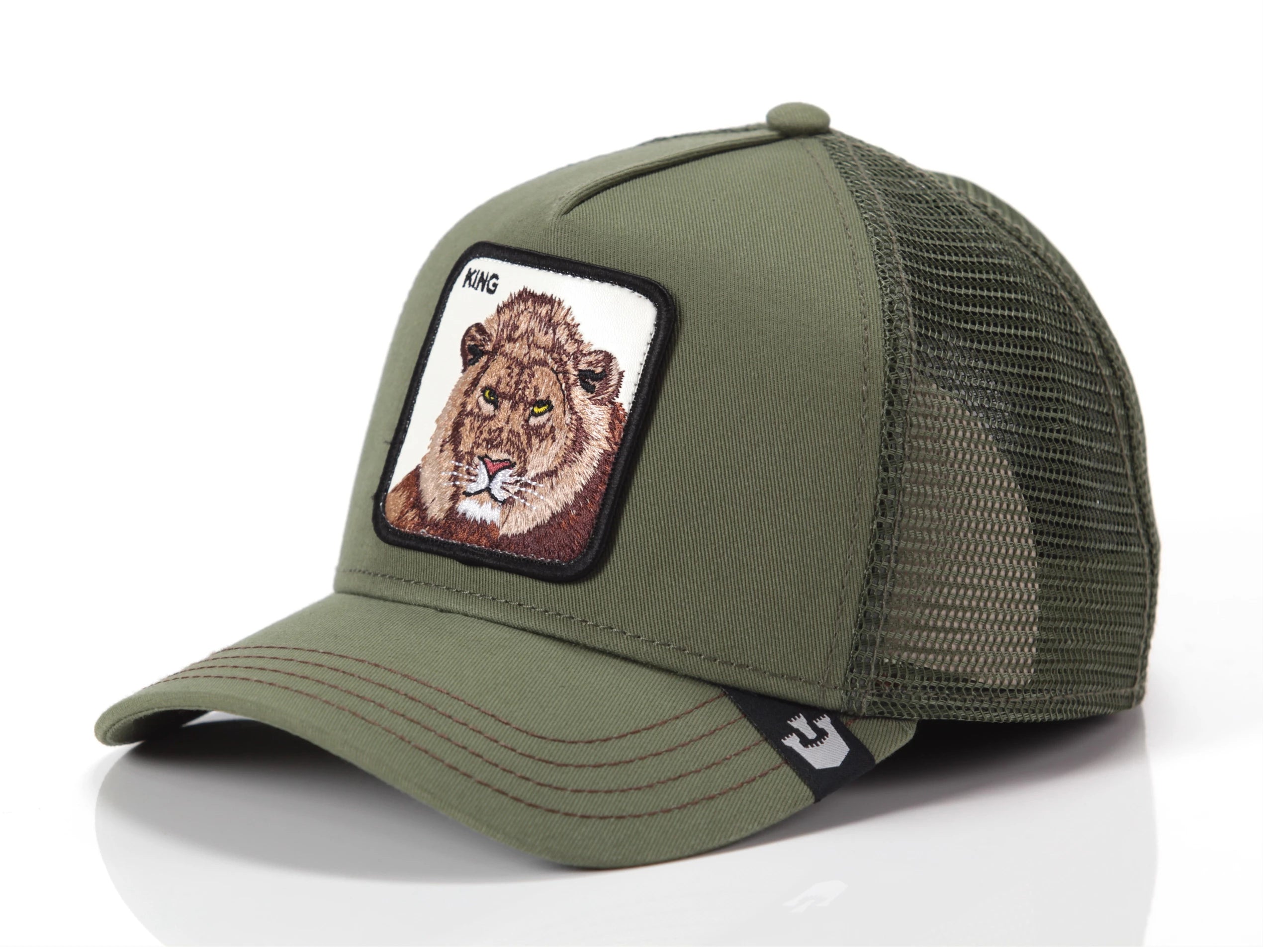 CAPPELLO GOORIN BROS FARM TRUCKER KING MILITARE