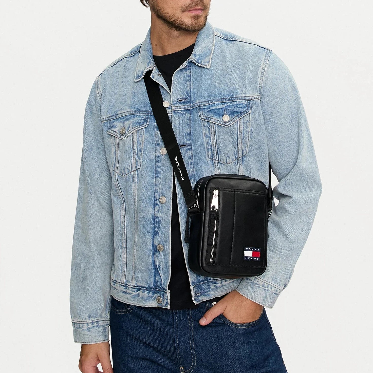 TRACOLLA TOMMY HILFIGER ECO PELLE SURPLUS