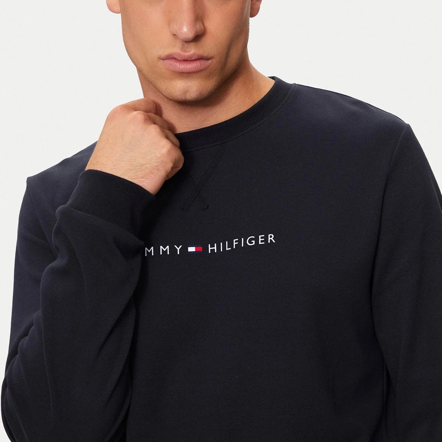 FELPA TOMMY HILFIGER GIROCOLLO LOUNGE ORIGINAL