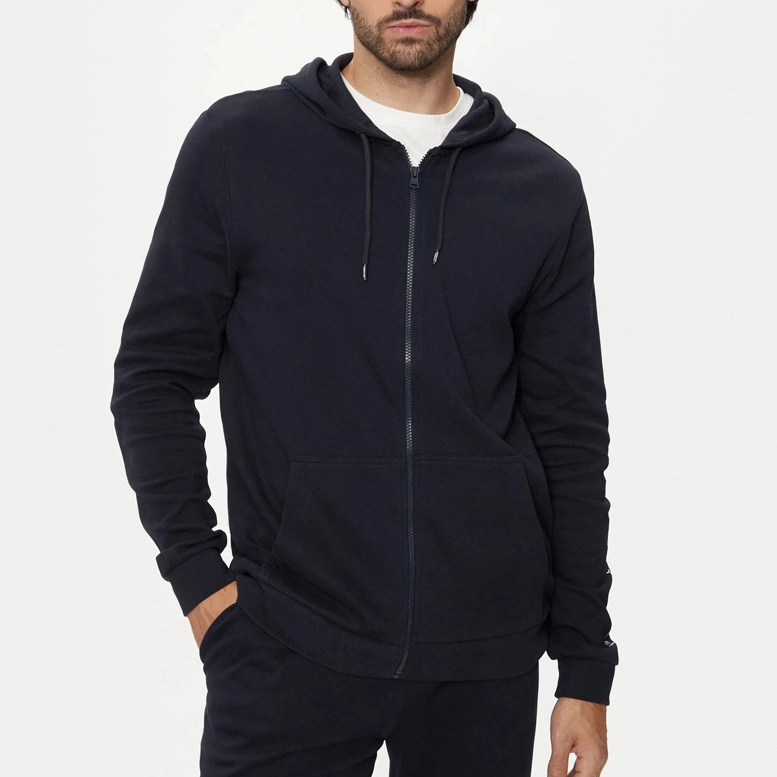 FELPA TOMMY HILFIGER FULLZIP CAPPUCCIO